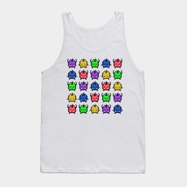 Stardew Valley Junimo Party Tank Top by StebopDesigns